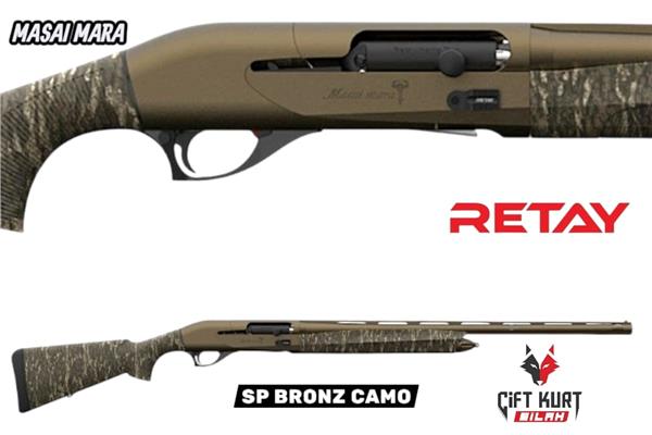 RETAY MASAi MARA SP BRONZ CAMO YİVSİZ AV TÜFEĞİ